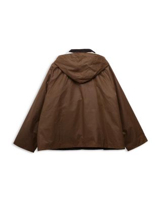 Myra Waxed Hooded Duffle Coat