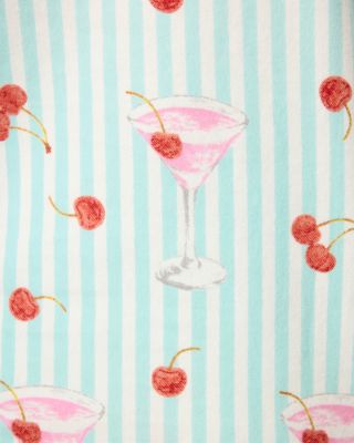 Printed Flannel Pajama Set