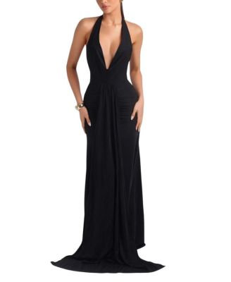 Jersey Cinched Maxi Dress