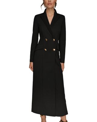 Crepe Coat Dress