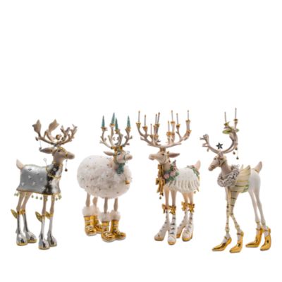 Patience Brewster Moonbeam Reindeer Figures Set B, Set of 4