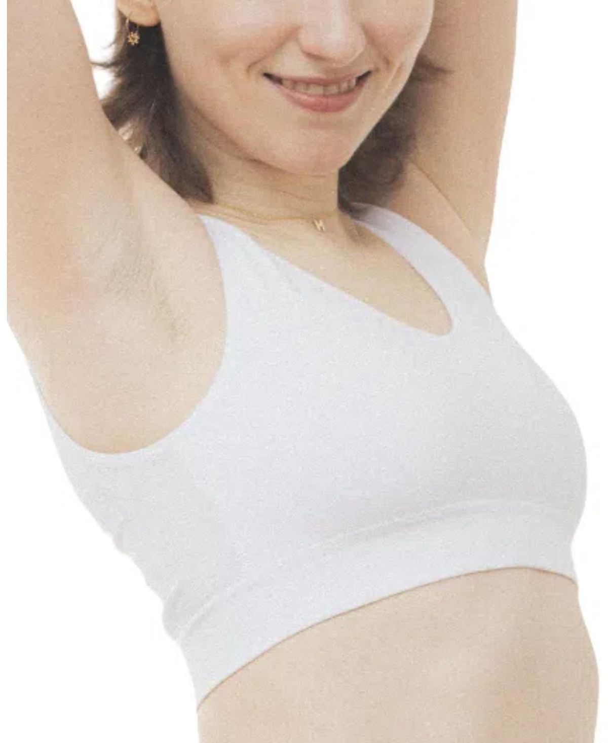 Brabar Soft Reversible V Crop Top Bralette