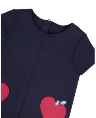 Girls' Milano Dress with Plaid Flounce - Little Kid