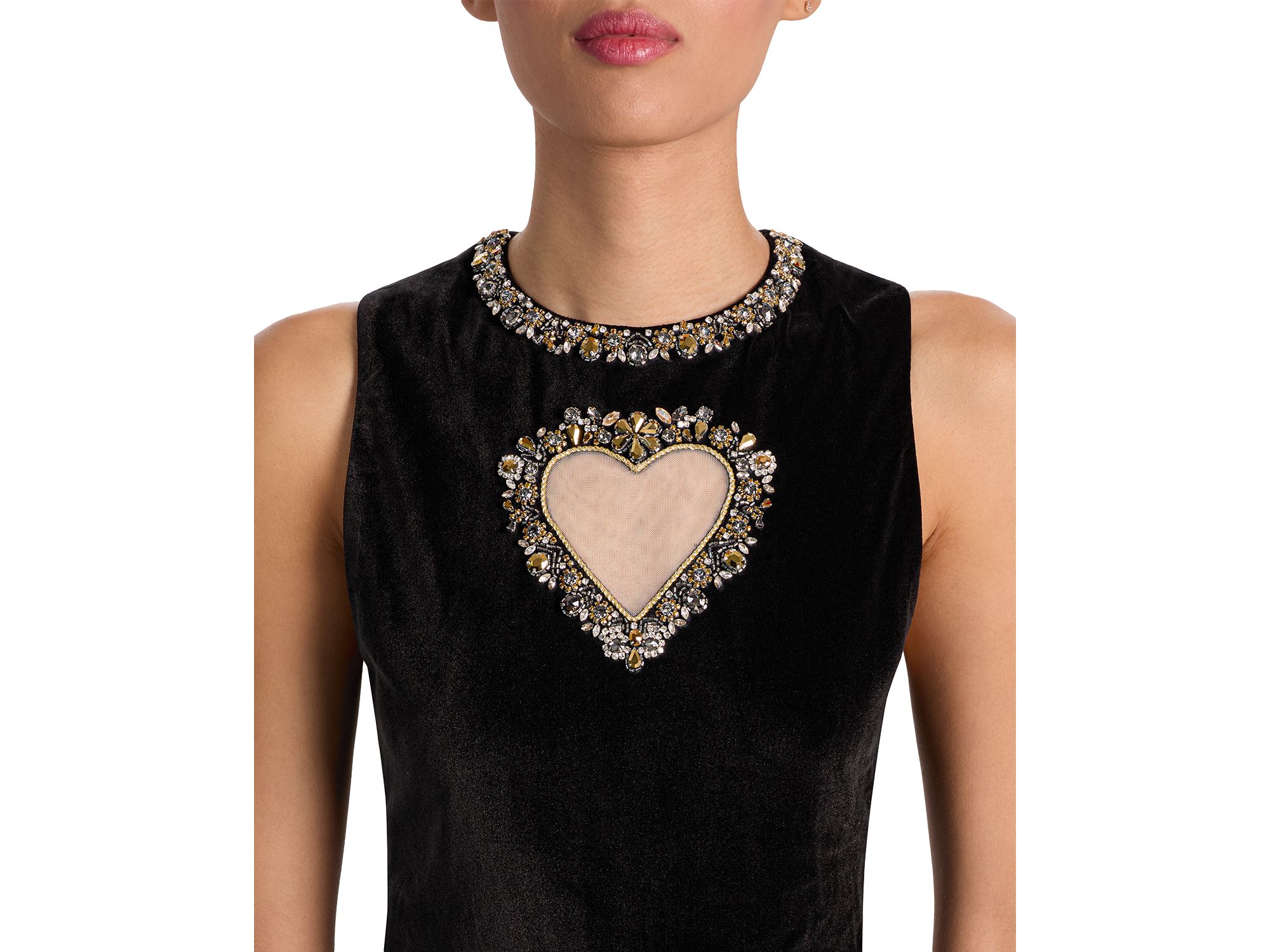 Ella Embellished Sleeveless Dress — Image 5
