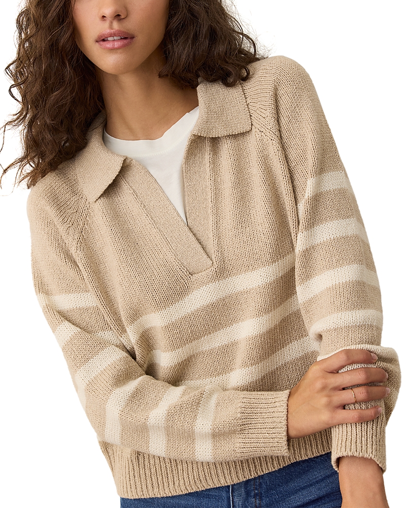 Marine Layer Berkeley Polo Sweater In Multi
