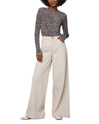 Leopard Print Long Sleeve Tee