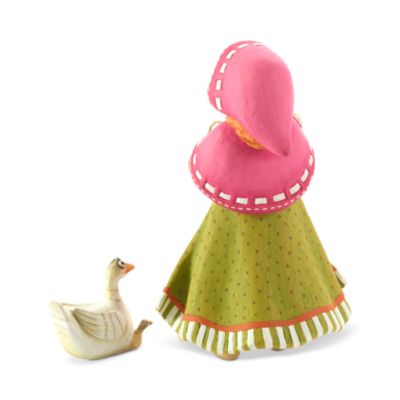 Patience Brewster Nativity Girl with Duck Figures, Set of 2