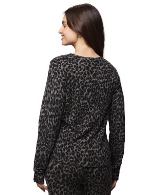 Leopard Crewneck Sweater 