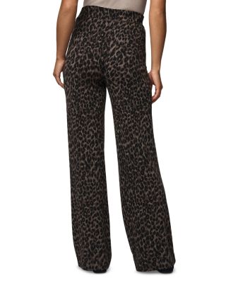 Leopard Sweater Knit Pants