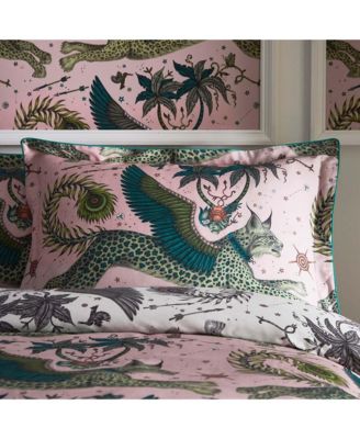 Lynx Blush Print 2-Piece Sham Set, Standard