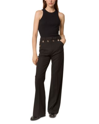 Paxtona Pinstriped Pants