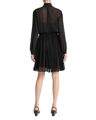 Crinkle Stripe Dress