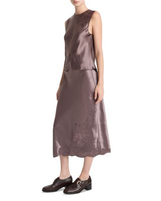 Embroidered Slip Skirt