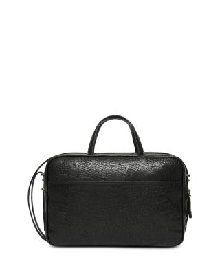Weekend Accesori 2 Palos Black Leather Handbag