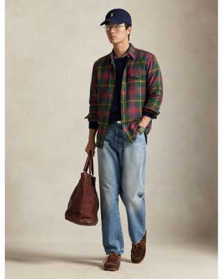 Classic Fit Plaid Flannel Shirt