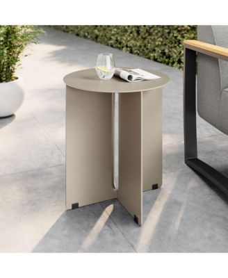Tecton Outdoor Patio Aluminum Side Table