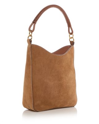 Mel Suede Shoulder Bag
