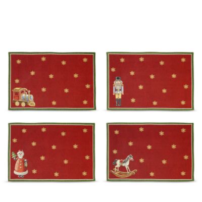 Toy&#39;s Delight Anniversary Placemat, Set of 4