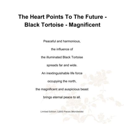 The Heart Points To The Future Crystal Sculptures, Set of 5