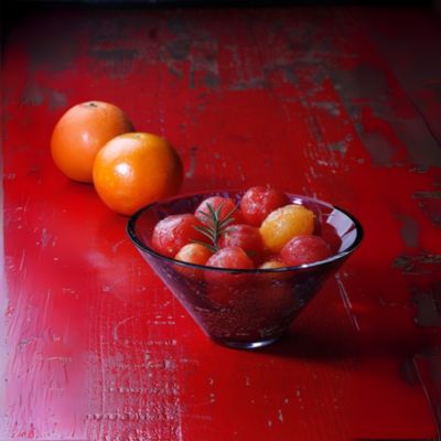 Lavender Dreams Crystal Bowls, Set of 2