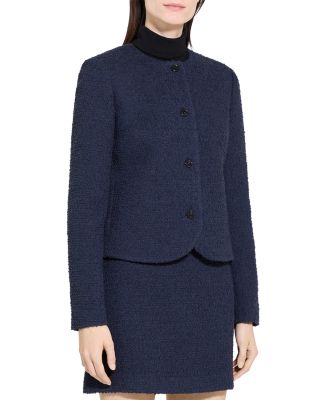 Clean Crewneck Jacket