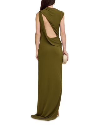 Izola Ruched Maxi Dress