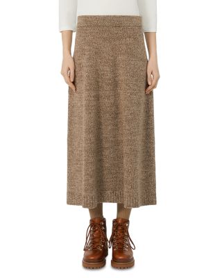 Weekend 2 Barnaba Wool Knit Midi Skirt