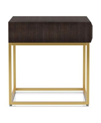 Lamon 23-inch Metal Frame 1-Drawer End Table