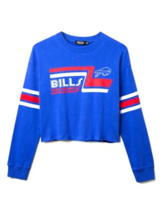 Women's NFL Buffalo Bills Retro Crop Fleece