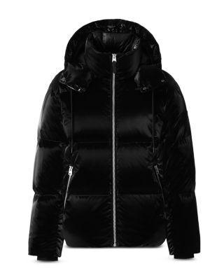 Kent-Glo High Gloss Quilted Hooded Down Jacket