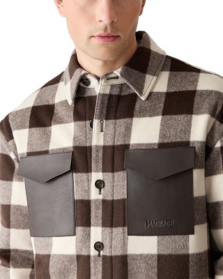 Ryker Wool Plaid Shirt Jacket