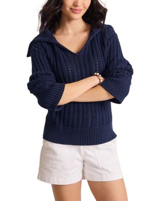 Zoe Johnny Collar Sweater