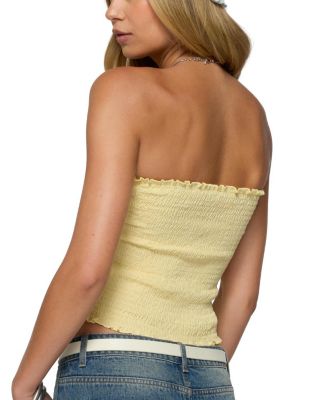 Emmet Strapless Scrunch Top