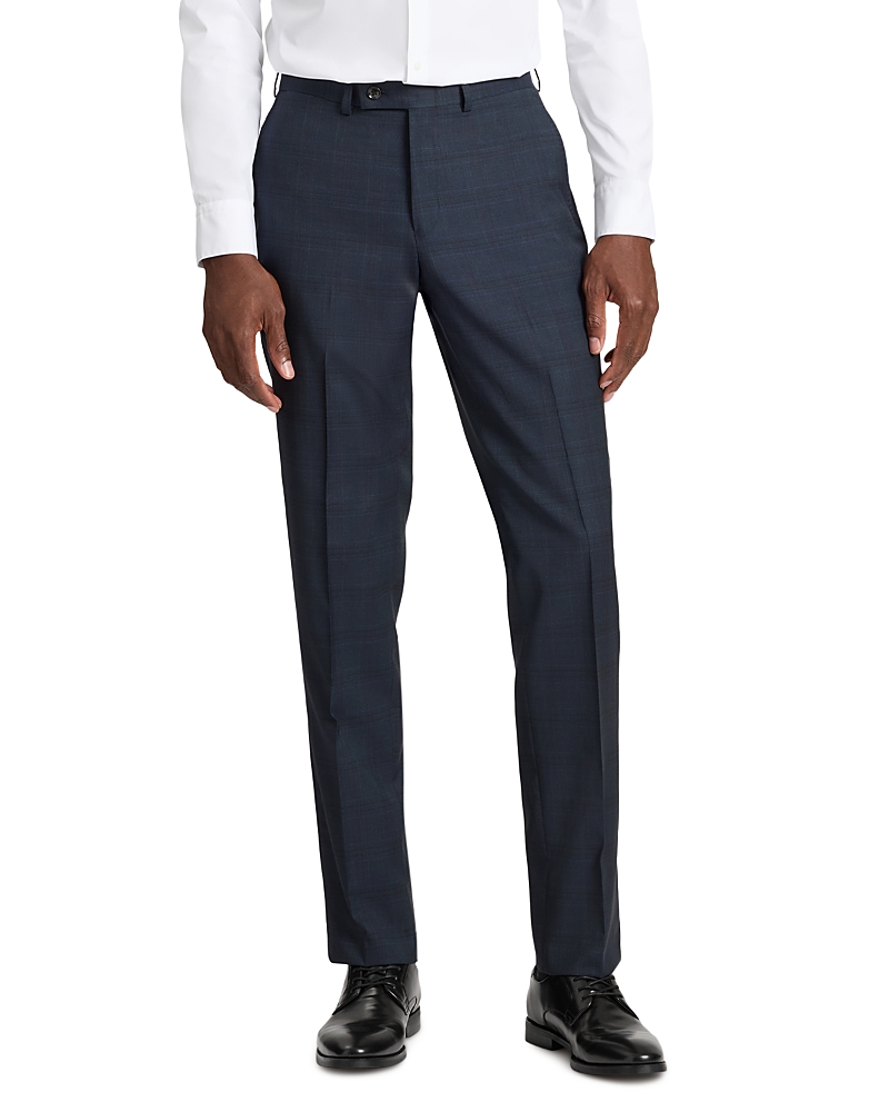 Ted Baker Wright Bengaline Modern Fit Suit Pants In Blue