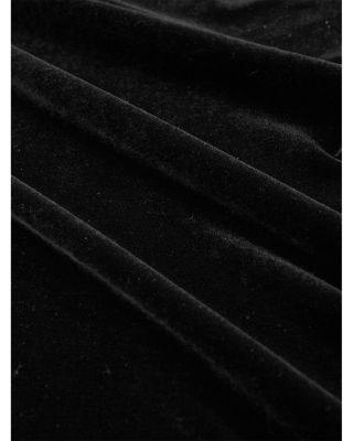 Dalia Velvet One Shoulder Midi Dress