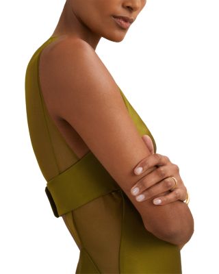 Opi Satin Maxi Dress