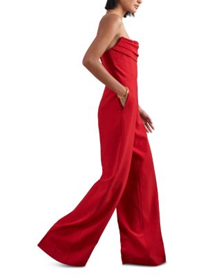 Structured Bandeau Jumpsuit