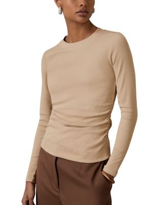 Tessa Ribbed Long Sleeve Tee