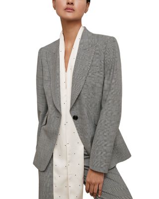 Petite Brooklyn Check Blazer