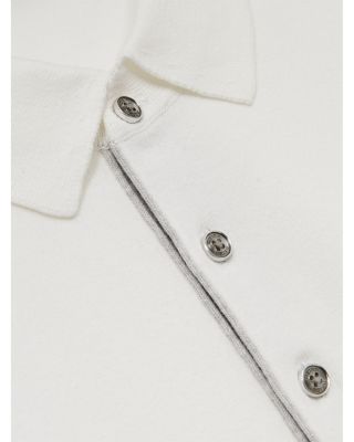 Finch Half Button Cotton Polo Shirt