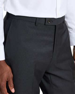 Wright Grid Modern Fit Suit Pants