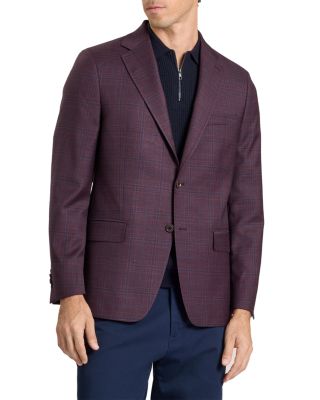Winfred Plaid Modern Fit Suit Jacket