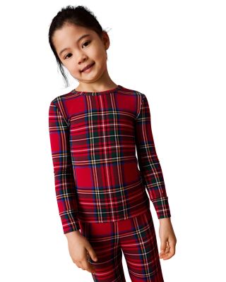 Unisex Tartan Plaid Classic Pajama Set - Baby
