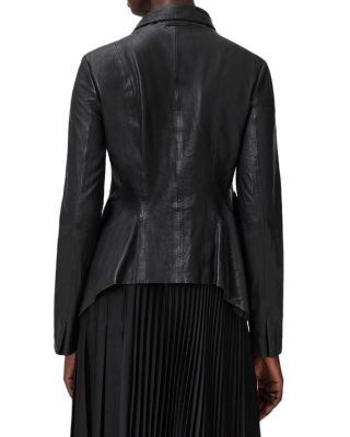 Grace Leather Biker Jacket