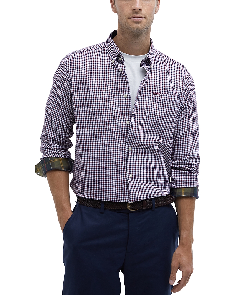 Barbour Padshaw Tailored Gingham Shirt In Multi