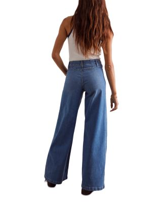 Libre Wide Leg Jeans in Goodie
