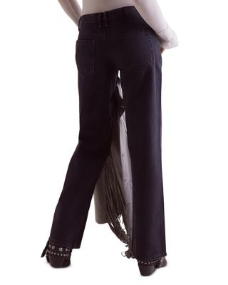 Tennessee Low Rise Boyfriend Jeans in Hideaway Black