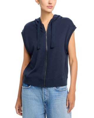 Full Zip Sleeveless Hoodie