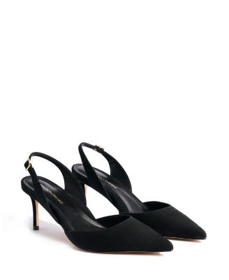 Women's Classic Suede 70 Slingback Pumps