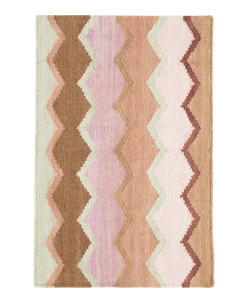 Dash & Albert By Annie Selke Dash Albert By Annie Selke Safety Net Wool Da1779 Area Rug, 8'0x10'0 In Brown
